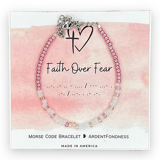 Faith Over Fear Bracelet