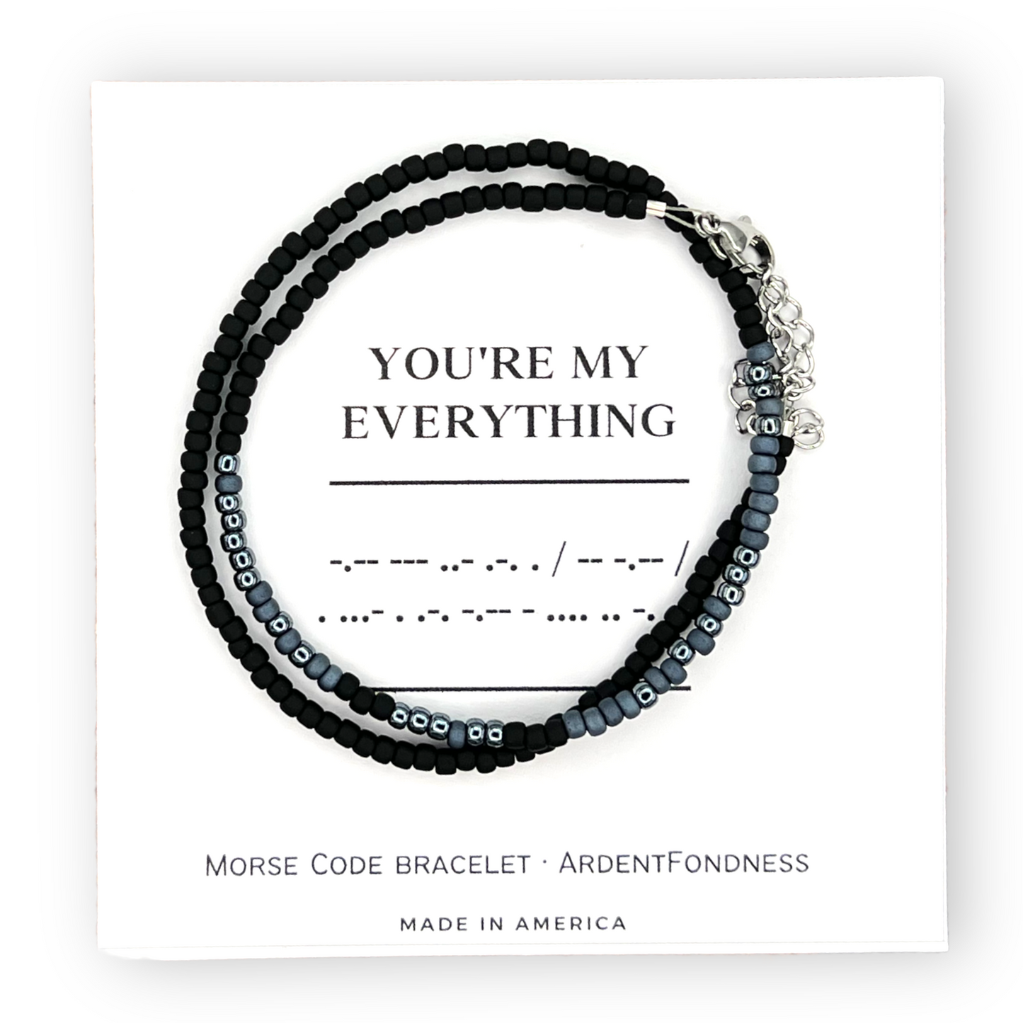 MEN'S You're my everything Wrap Bracelet
