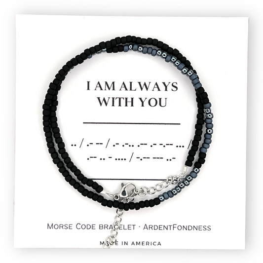 MEN'S I am always with you Wrap Bracelet