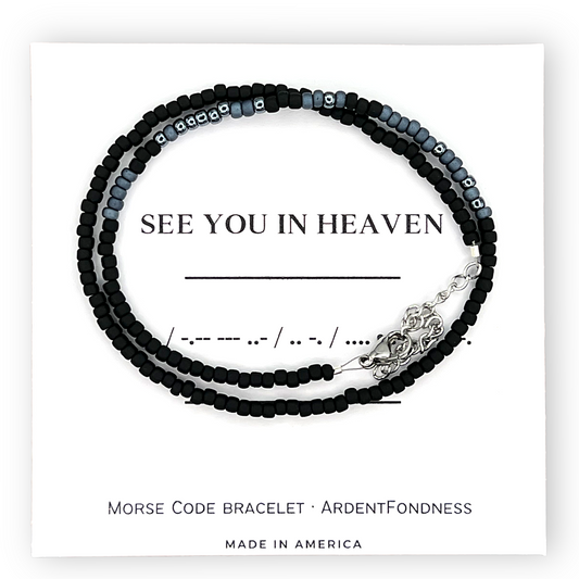 MEN'S See you in Heaven Wrap Bracelet