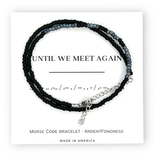 MEN'S Until we meet again Wrap Bracelet