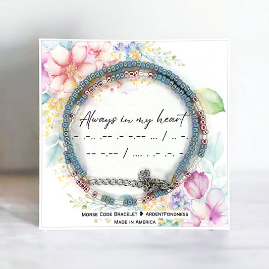 Always in my Heart Wrap Bracelet