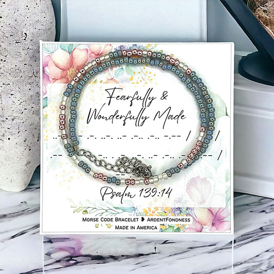 Fearfully and Wonderfully Made Wrap Bracelet