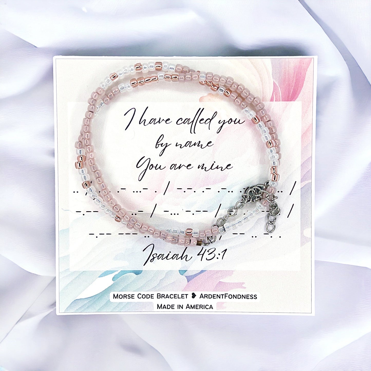 I have called you by name, you are mine Wrap Bracelet