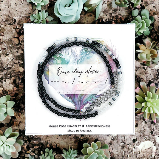 One day closer Wrap Bracelet