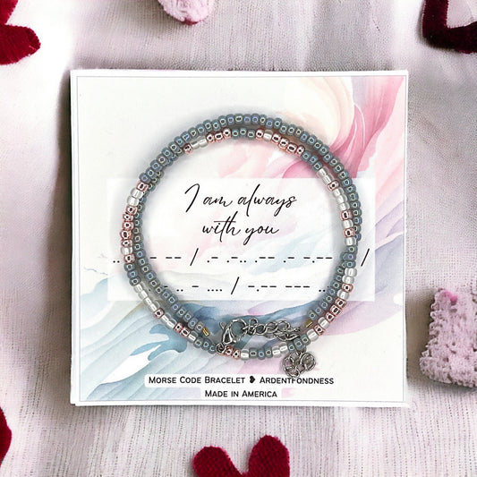 I am always with you Wrap Bracelet