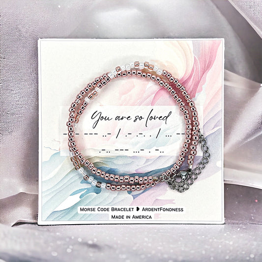 You are so loved Wrap Bracelet