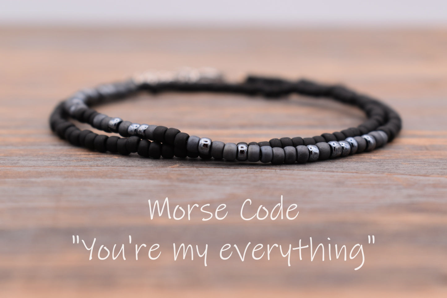 MEN'S You're my everything Wrap Bracelet