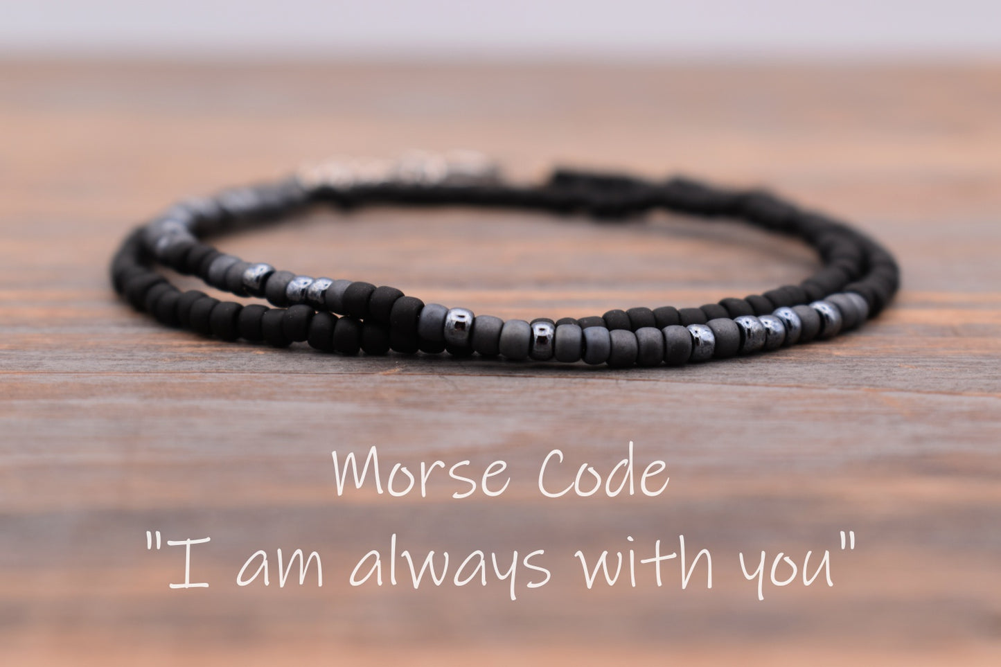 MEN'S I am always with you Wrap Bracelet