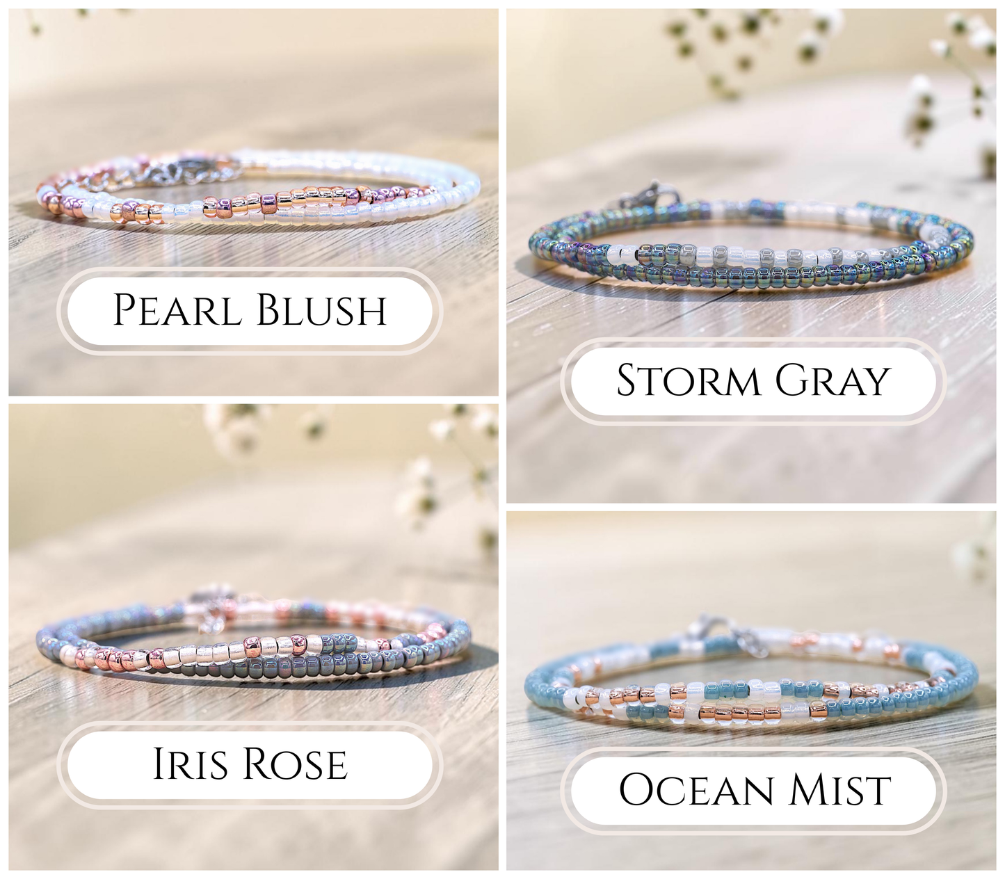 Until We Meet Again Wrap Bracelet