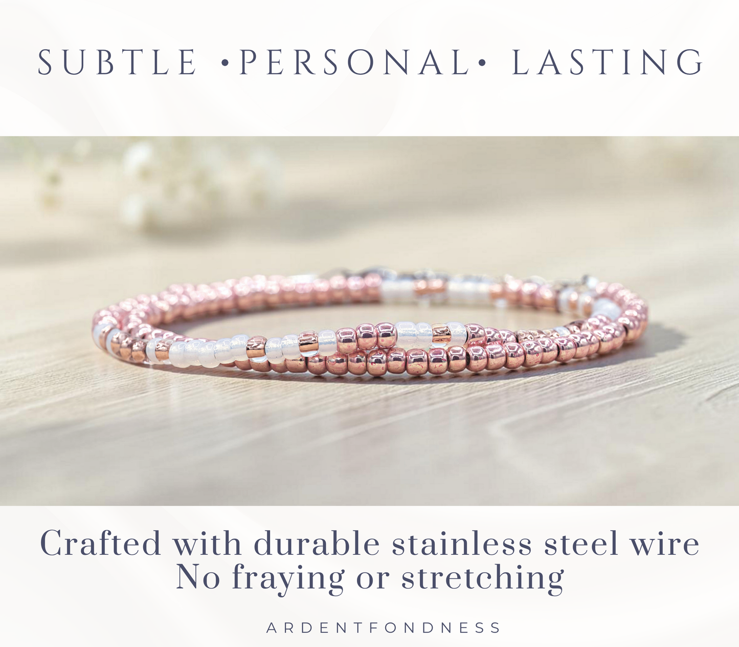 Until We Meet Again Wrap Bracelet