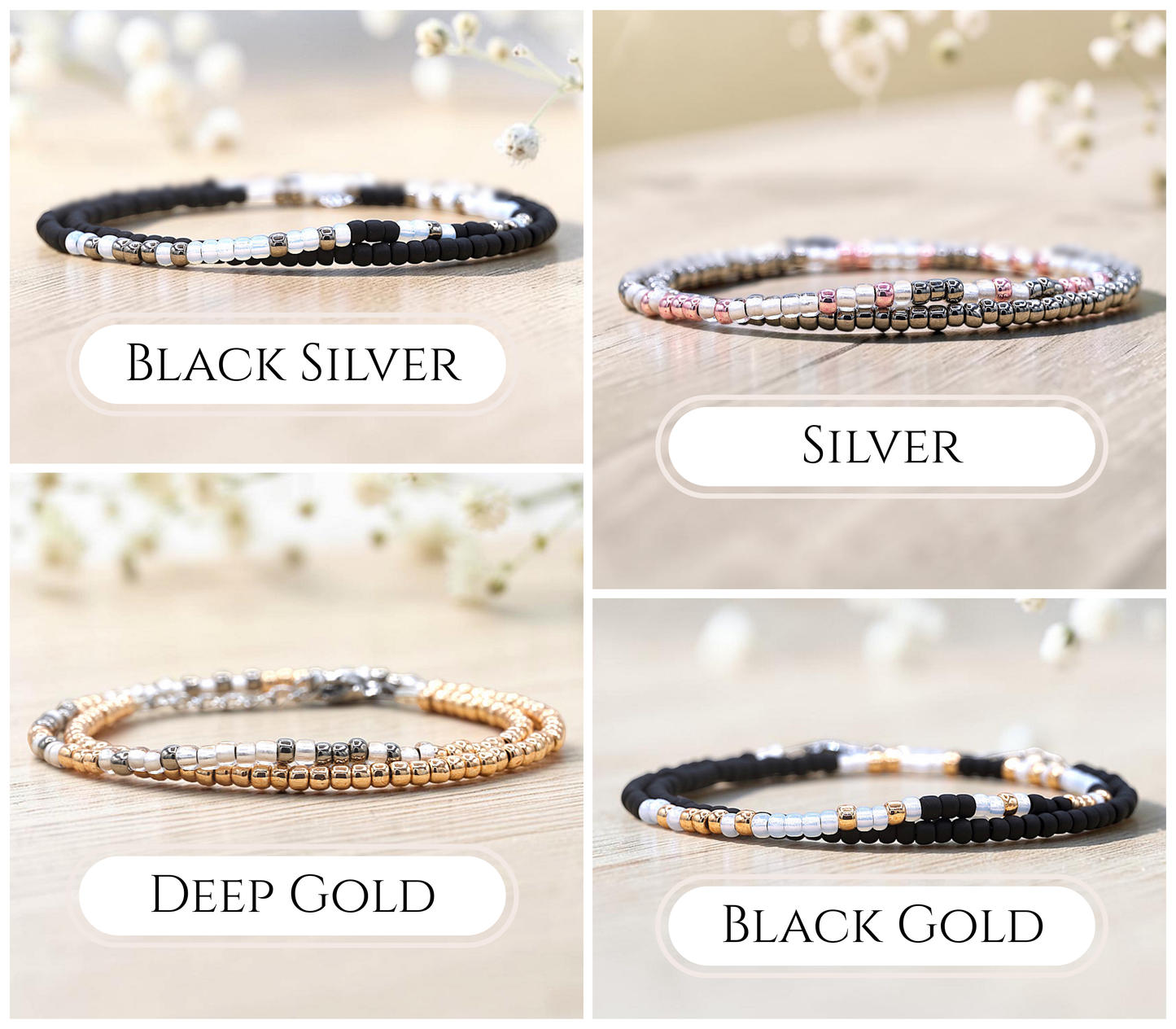 Until We Meet Again Wrap Bracelet